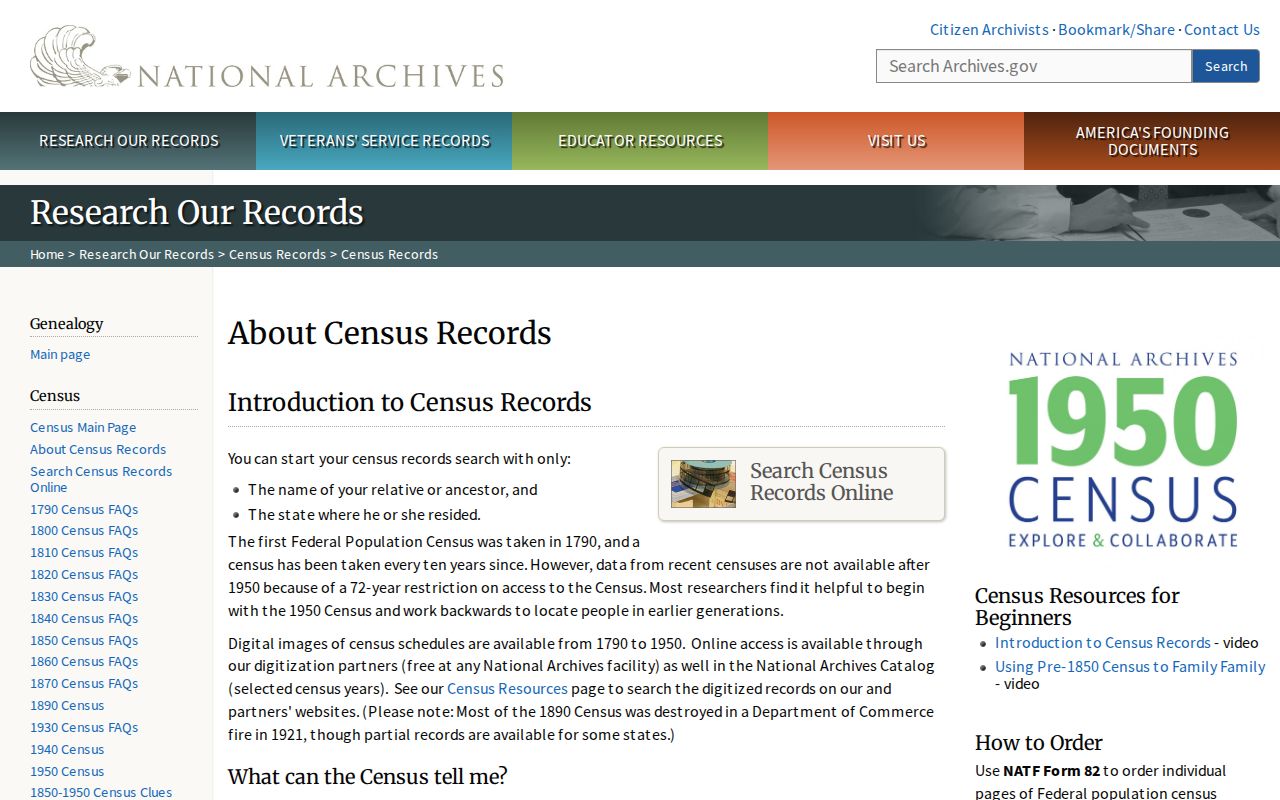 Butler County previous residents historical census research source
